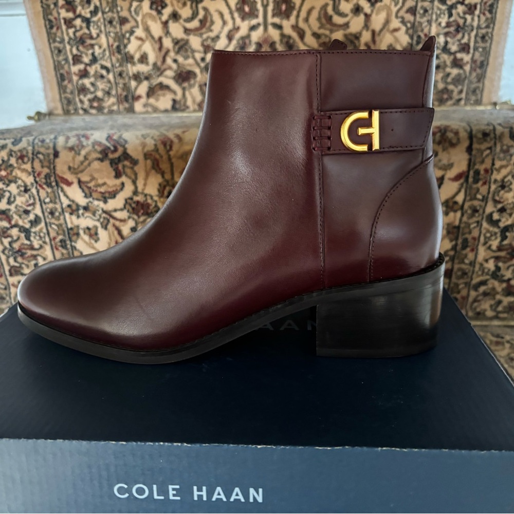 Cole Haan Women's Brown Ankle Boots